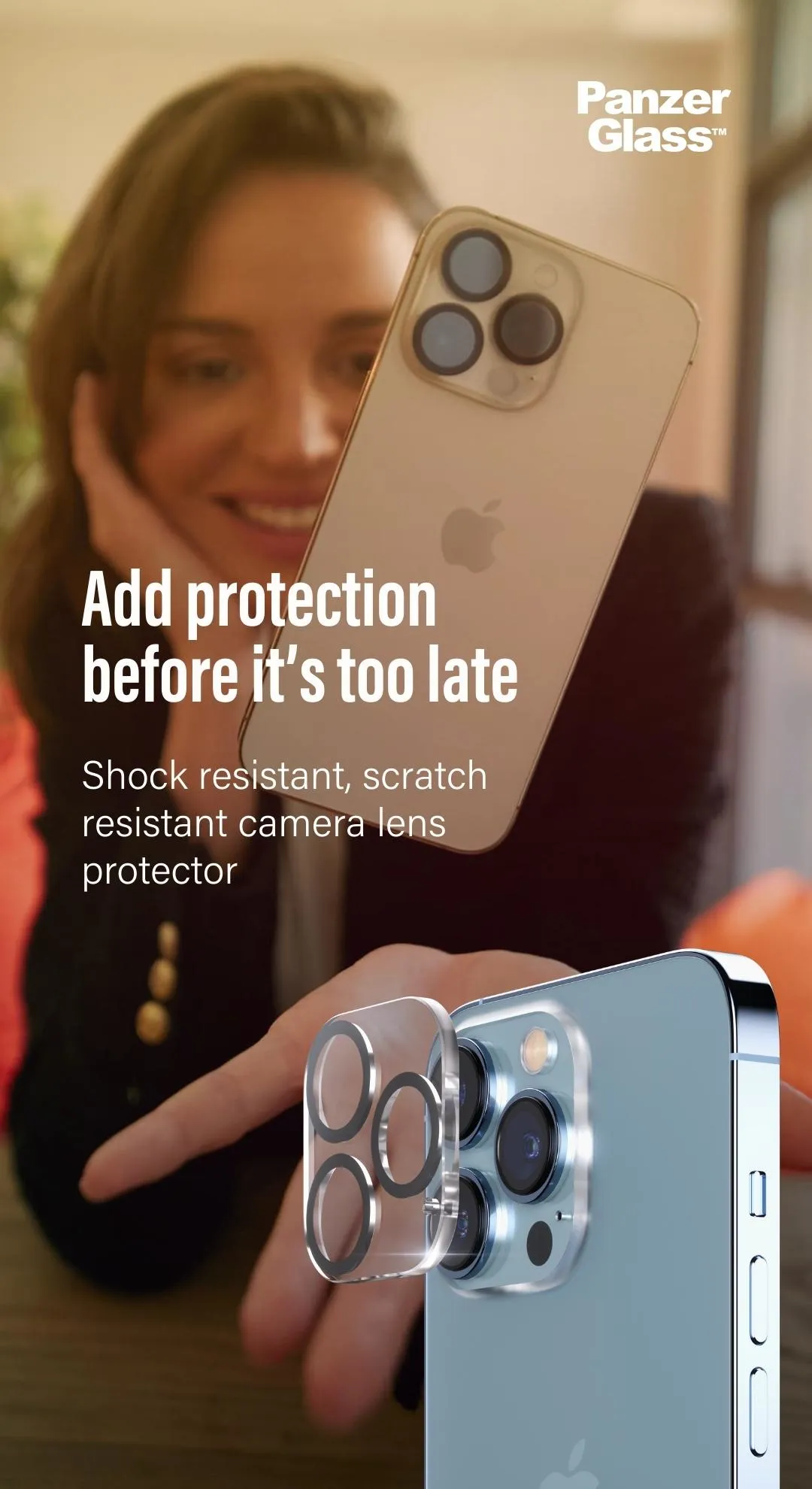 PanzerGlass PicturePerfect, iPhone 13 mini - Camera Lens Protector