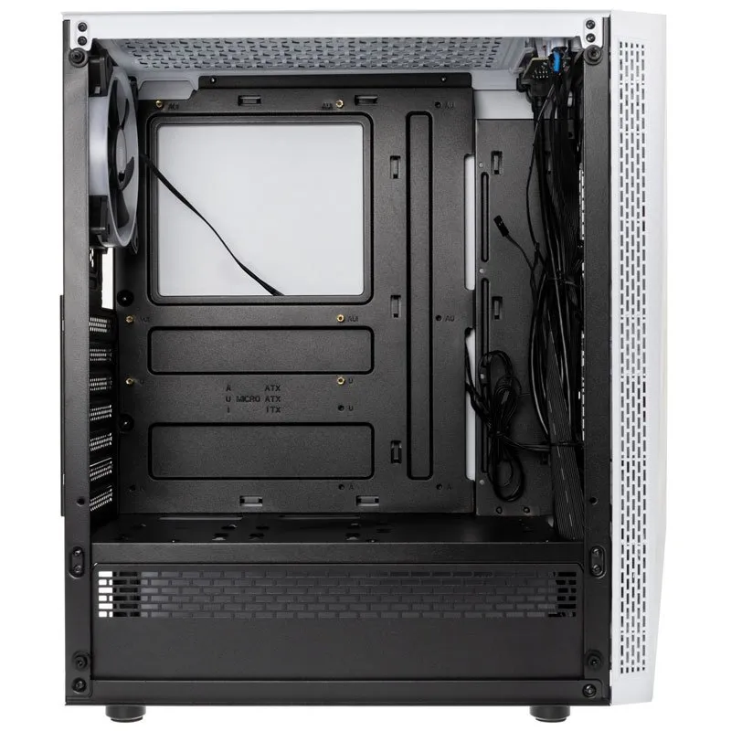 Kolink VOID WHITE - Mid Tower case, Black, White