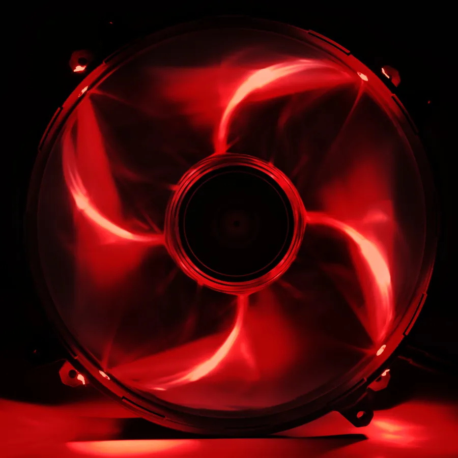 NZXT FZ200 LED Fan - 200mm - Red LED