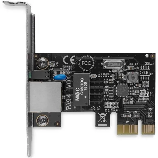 STARTECH.COM ST1000SPEX2L 1 Port PCI Express PCIe Gigabit Network Card STARTECH.COM ST1000SPEX2L 1 Port PCI Express PCIe Gigabit Network Card