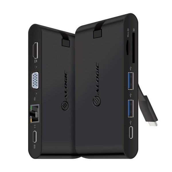 ALOGIC USB-C Travel Dock Pro 7 portar med 100W PD