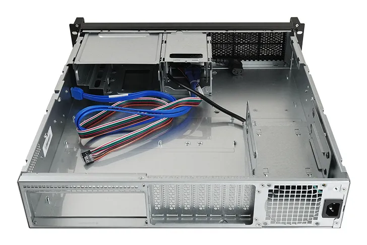 Chieftec UNC-209S-B-OP 2U Rackmount Case, Black
