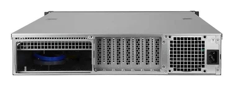 Chieftec UNC-209S-B-OP 2U Rackmount Case, Black