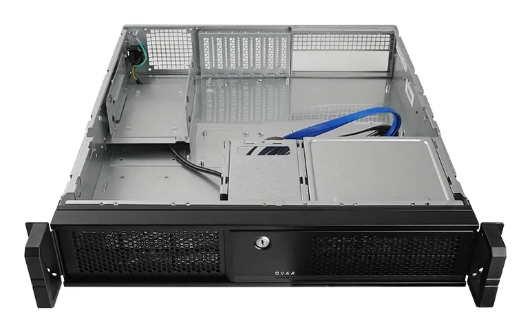 Chieftec UNC-209S-B-OP 2U Rackmount Case, Black