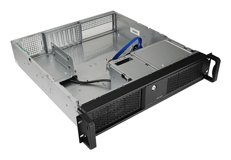 Chieftec UNC-209S-B-OP 2U Rackmount Case, Black