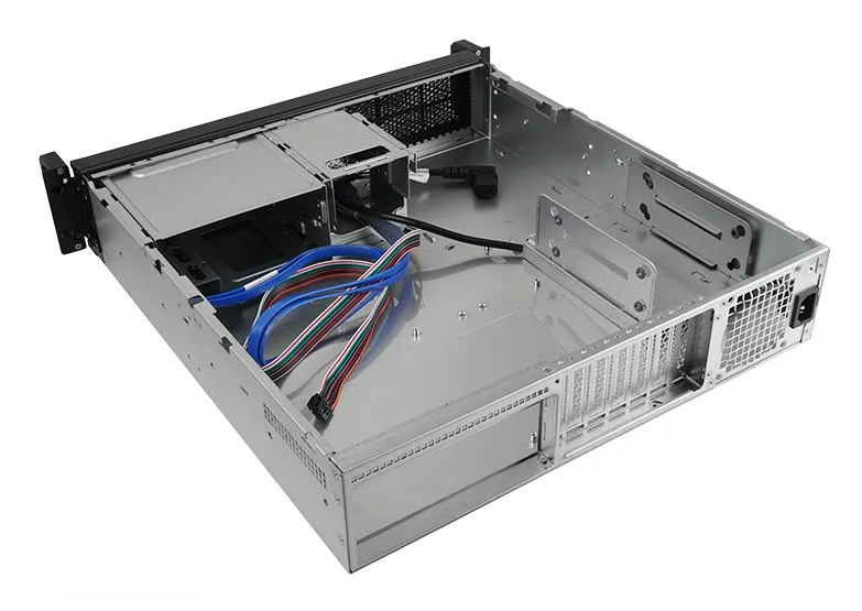 Chieftec UNC-209S-B-OP 2U Rackmount Case, Black