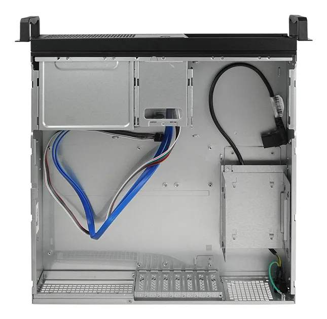 Chieftec UNC-209S-B-OP 2U Rackmount Case, Black