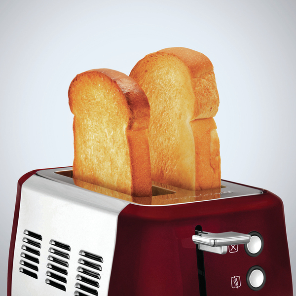 MORPHY RICHARDS EVOKE 2-slot Toaster Red