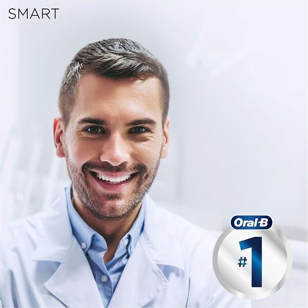 Oral-B Smart Sensitive -s&auml;hk&ouml;hammasharja, valkoinen