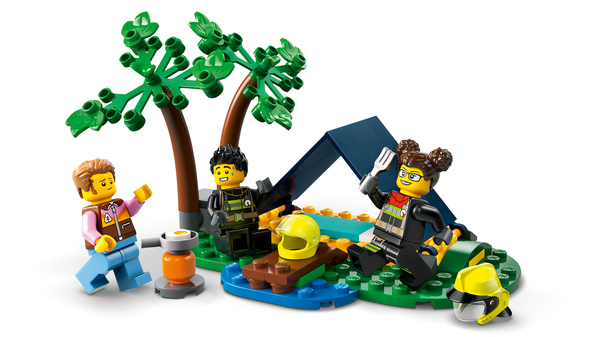 Lego City 4x4 Brandbil med r&auml;ddningsb&aring;t 60412