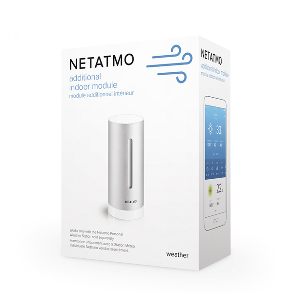 Netatmo Extra inomhussensor - s&aring; mycket mer &auml;n en vanlig Wi-Fi v&auml;derstation!
