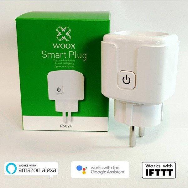 Woox Smart Plug, Wi-Fi - smart outlet (3-pack)