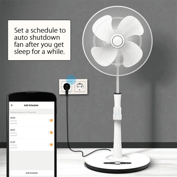 Woox Smart Plug, Wi-Fi - smart outlet (3-pack)