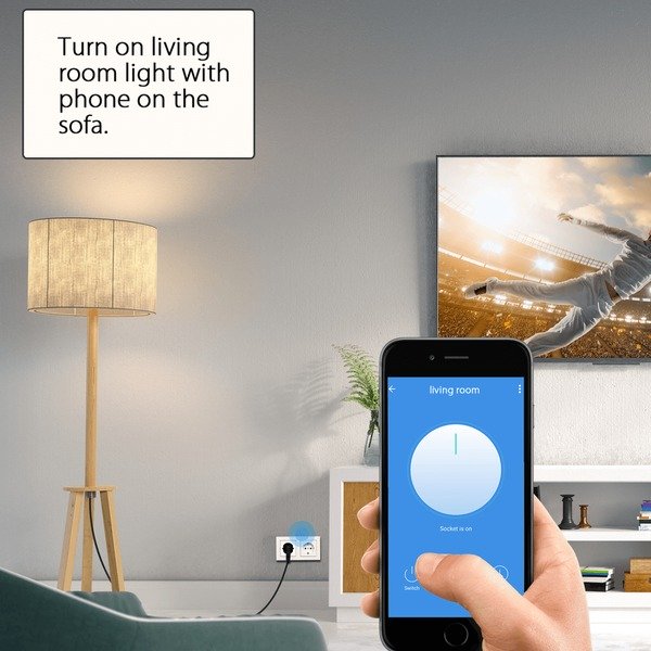 Woox Smart Plug, Wi-Fi - smart outlet (3-pack)