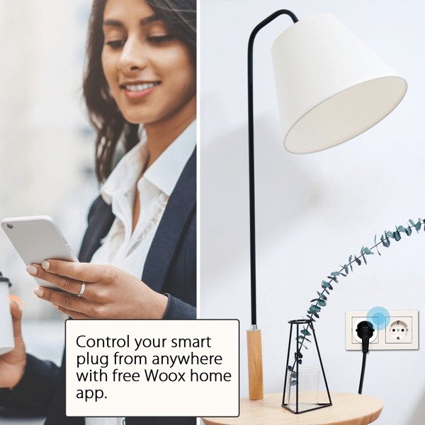 Woox Smart Plug, Wi-Fi - smart outlet (3-pack)