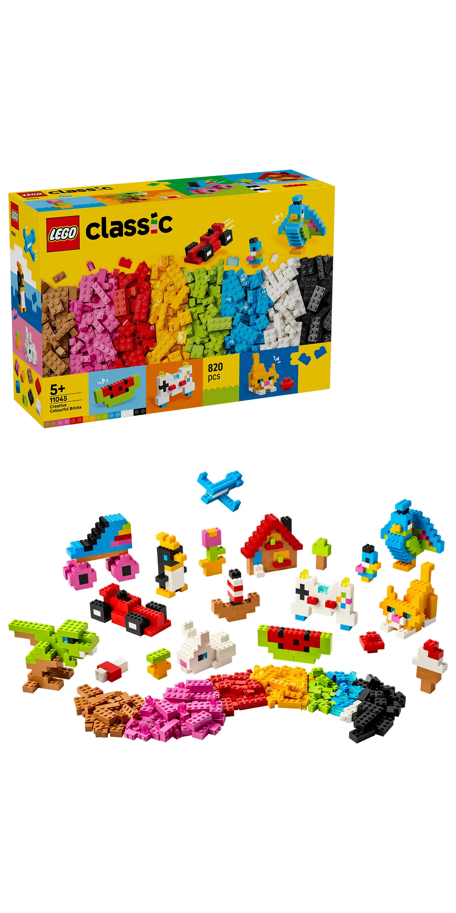 LEGO Classic Creative Colorful Bricks 11045