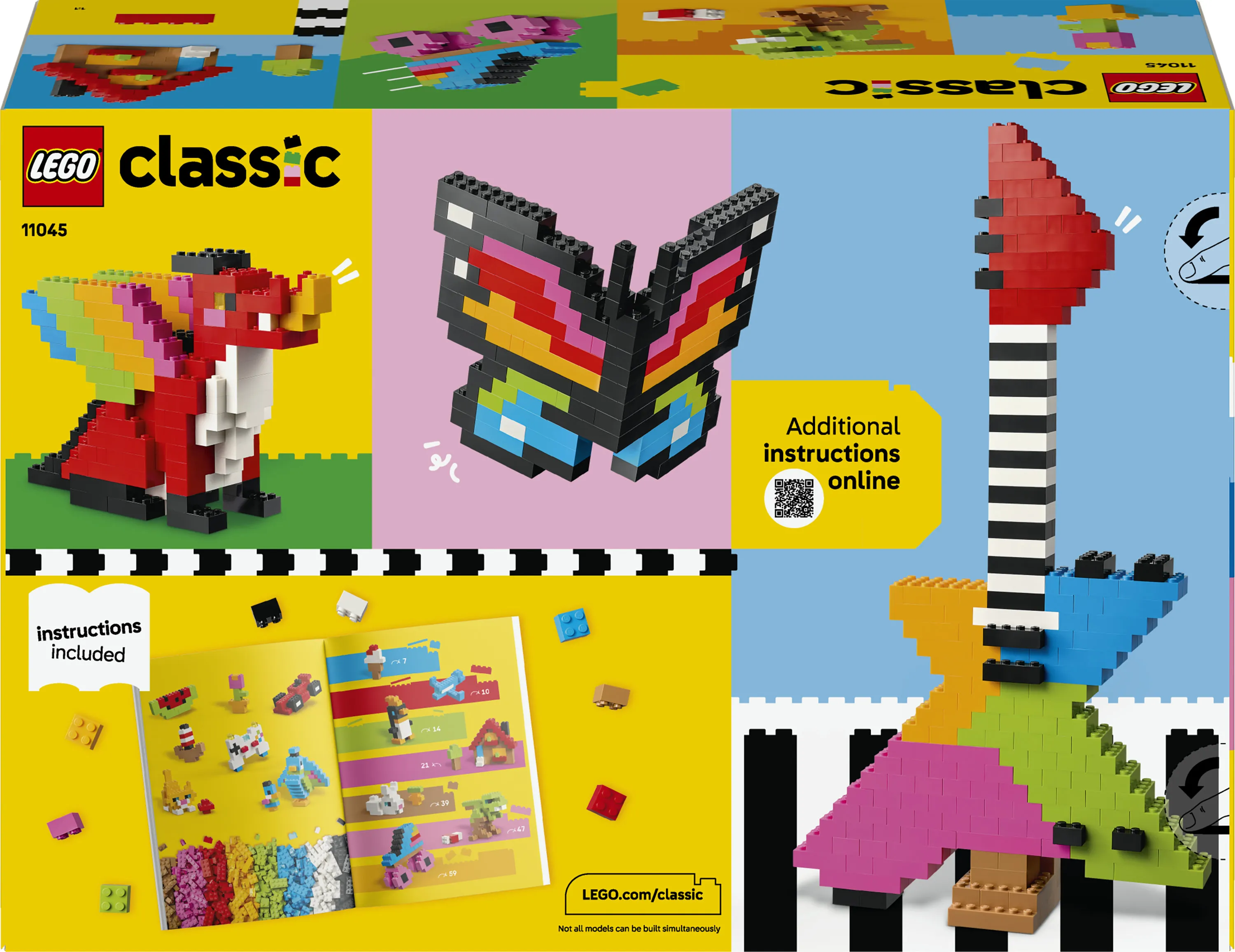 LEGO Classic Creative Colorful Bricks 11045