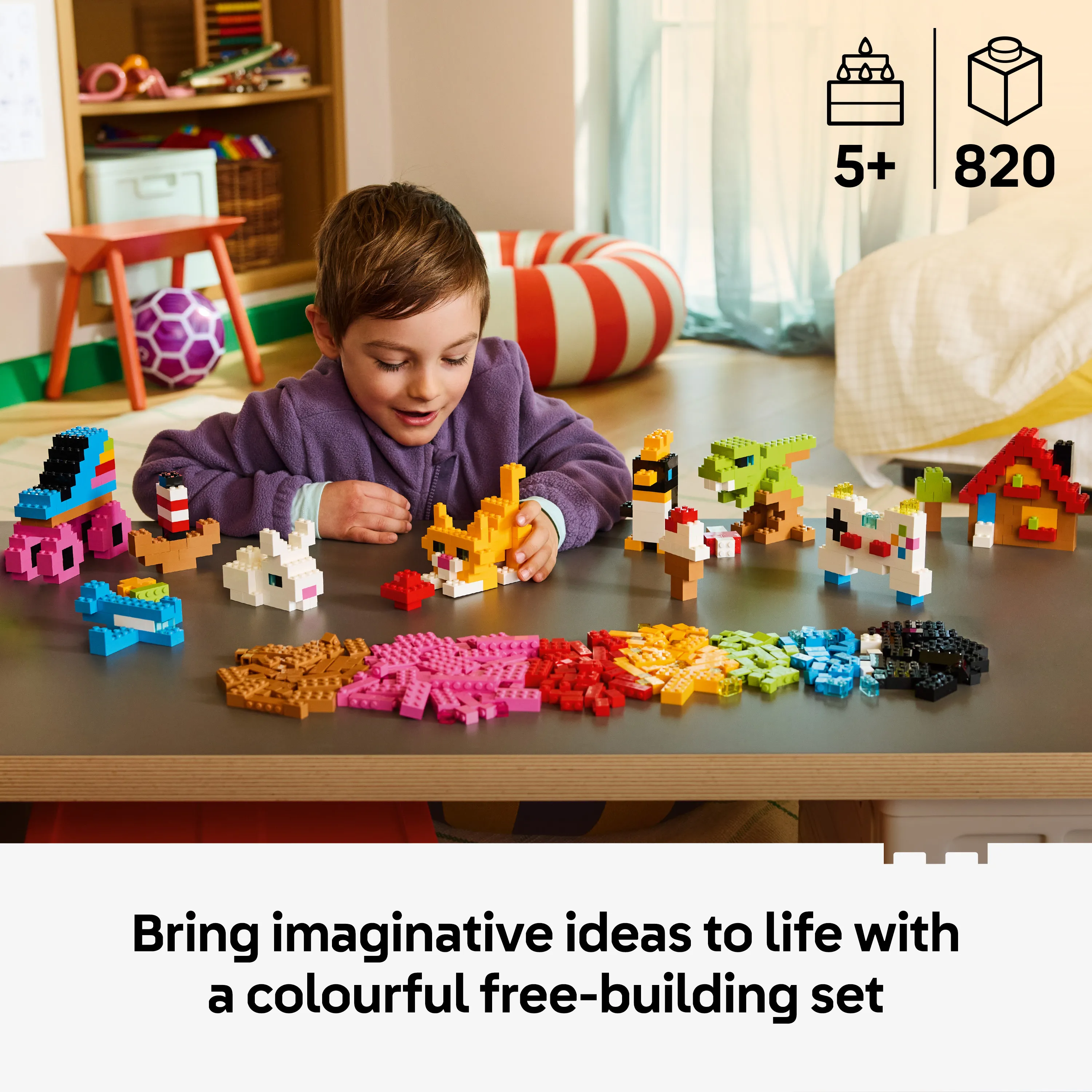 LEGO Classic Creative Colorful Bricks 11045
