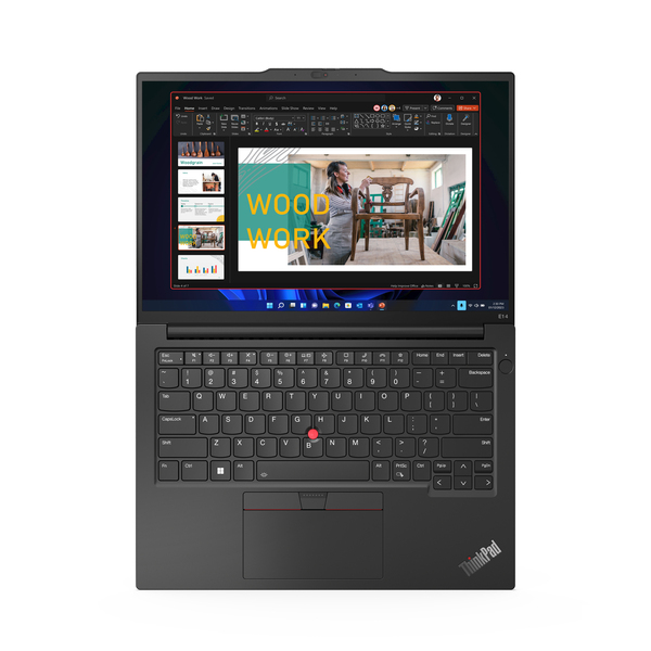 Lenovo 14&quot; ThinkPad E14. AMD Ryzen 7 7730U, 16GB Ram, 512GB SSD, Windows 11 Pro - notebook, Black