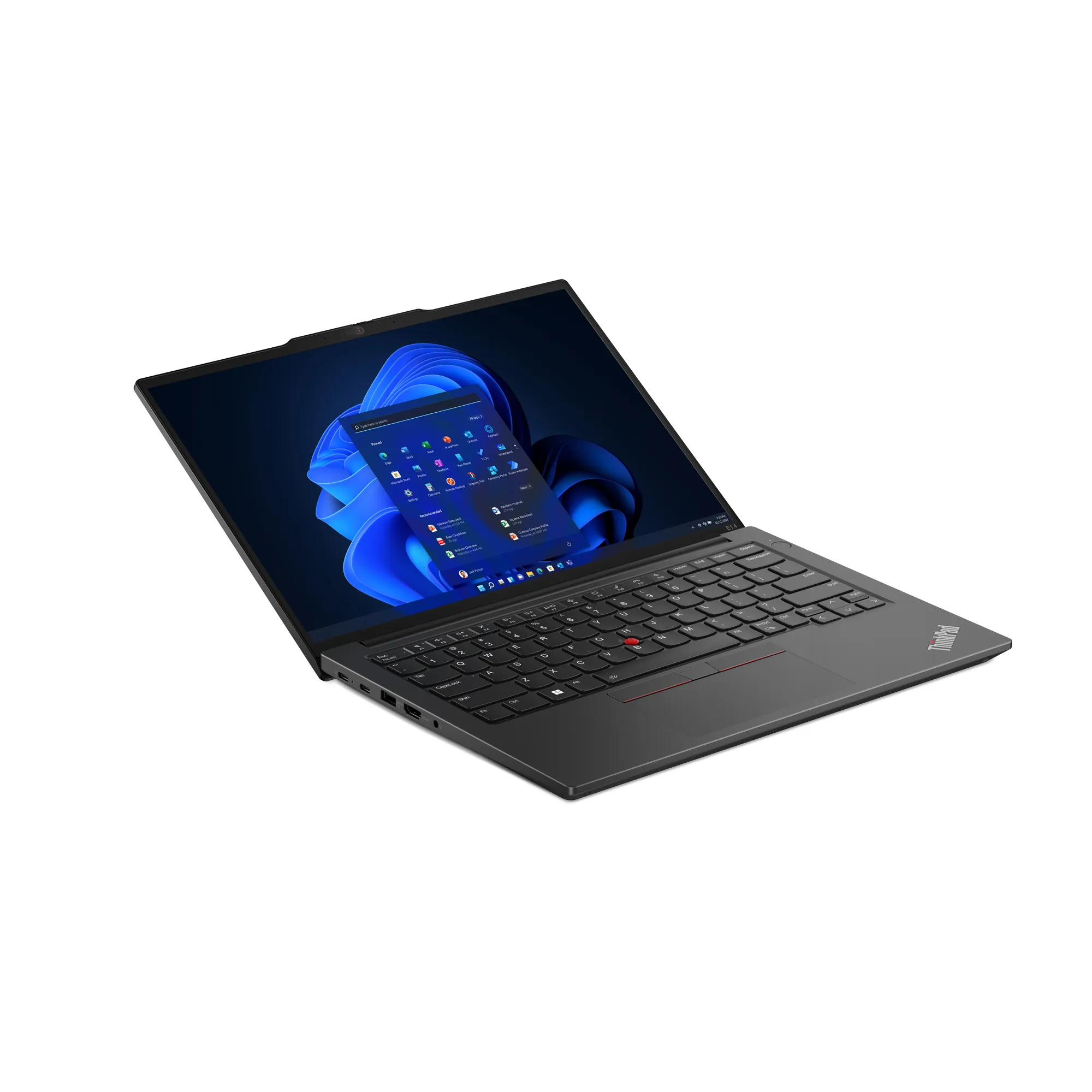 Lenovo ThinkPad E14 Gen 5 14" WUXGA, AMD Ryzen 5 7430U, 16 GB RAM, 512GB SSD, Win 11 Pro - notebook, Graphite Black