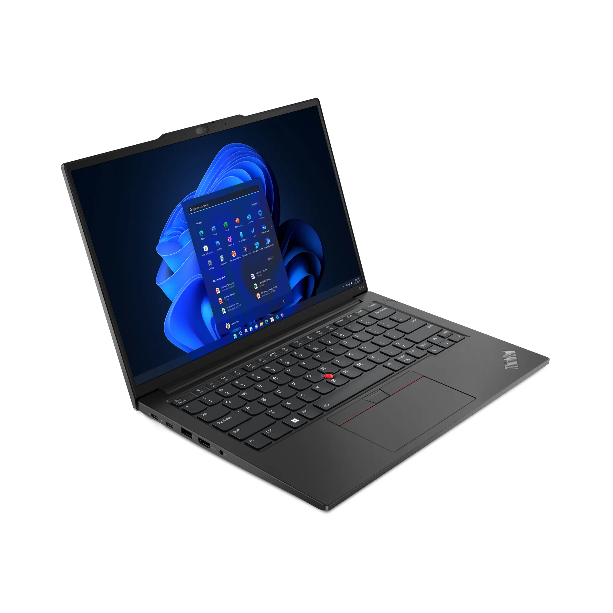 Lenovo ThinkPad E14 Gen 5 14" WUXGA, AMD Ryzen 5 7430U, 16 GB RAM, 512GB SSD, Win 11 Pro - notebook, Graphite Black