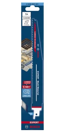 Bosch Expert Multi Material S 1156 XHM Savklinge Vekselsav