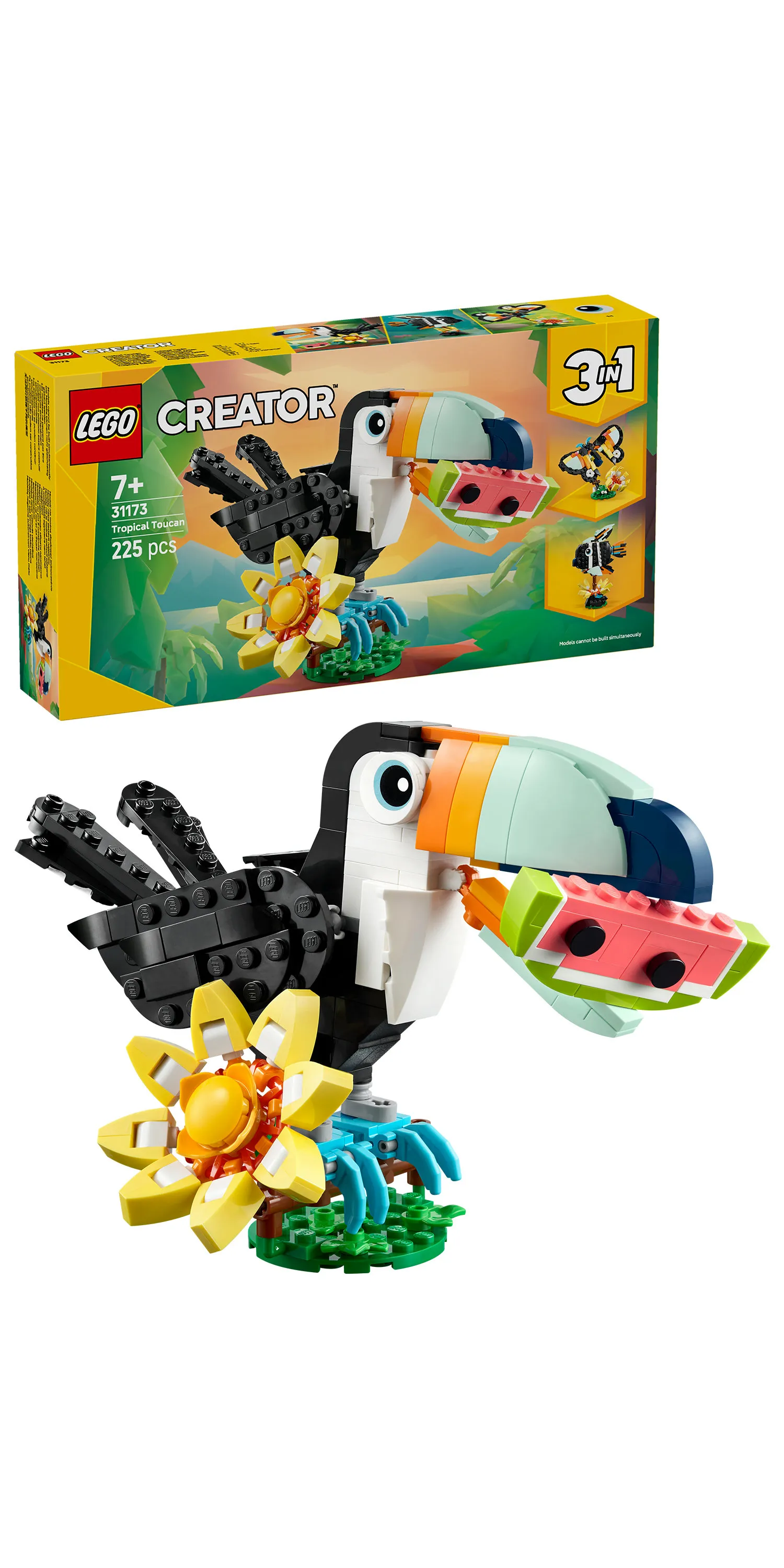 LEGO Creator 3-in-1 Wild Animals: Tropical Toucan 31173