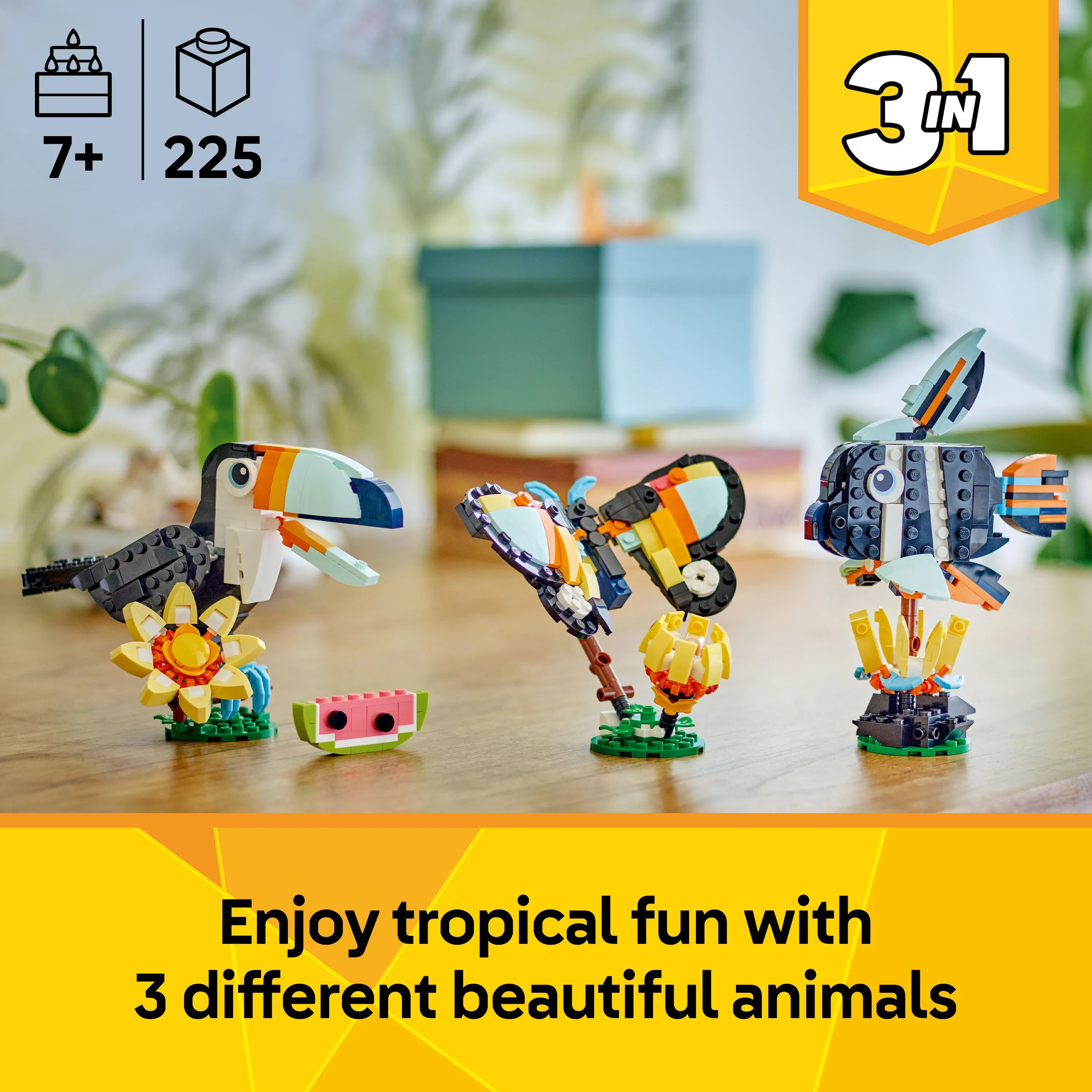 LEGO Creator 3-in-1 Wild Animals: Tropical Toucan 31173