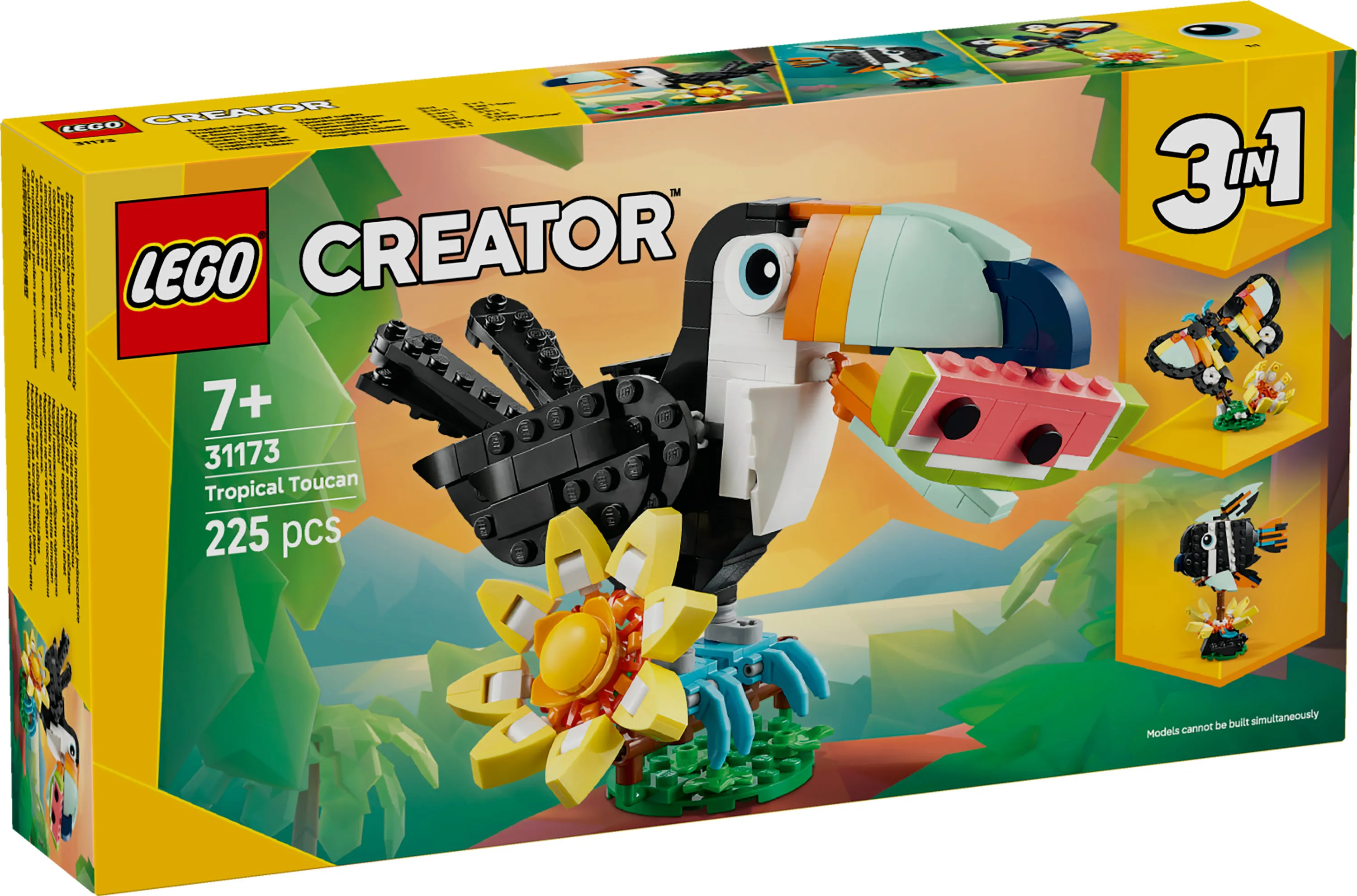 LEGO Creator 3-in-1 Wild Animals: Tropical Toucan 31173