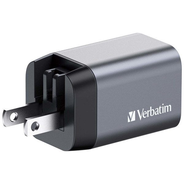 Verbatim GNC-35 GaN Charger 2-Port, 35W, USB-A/USB-C -virtalähde