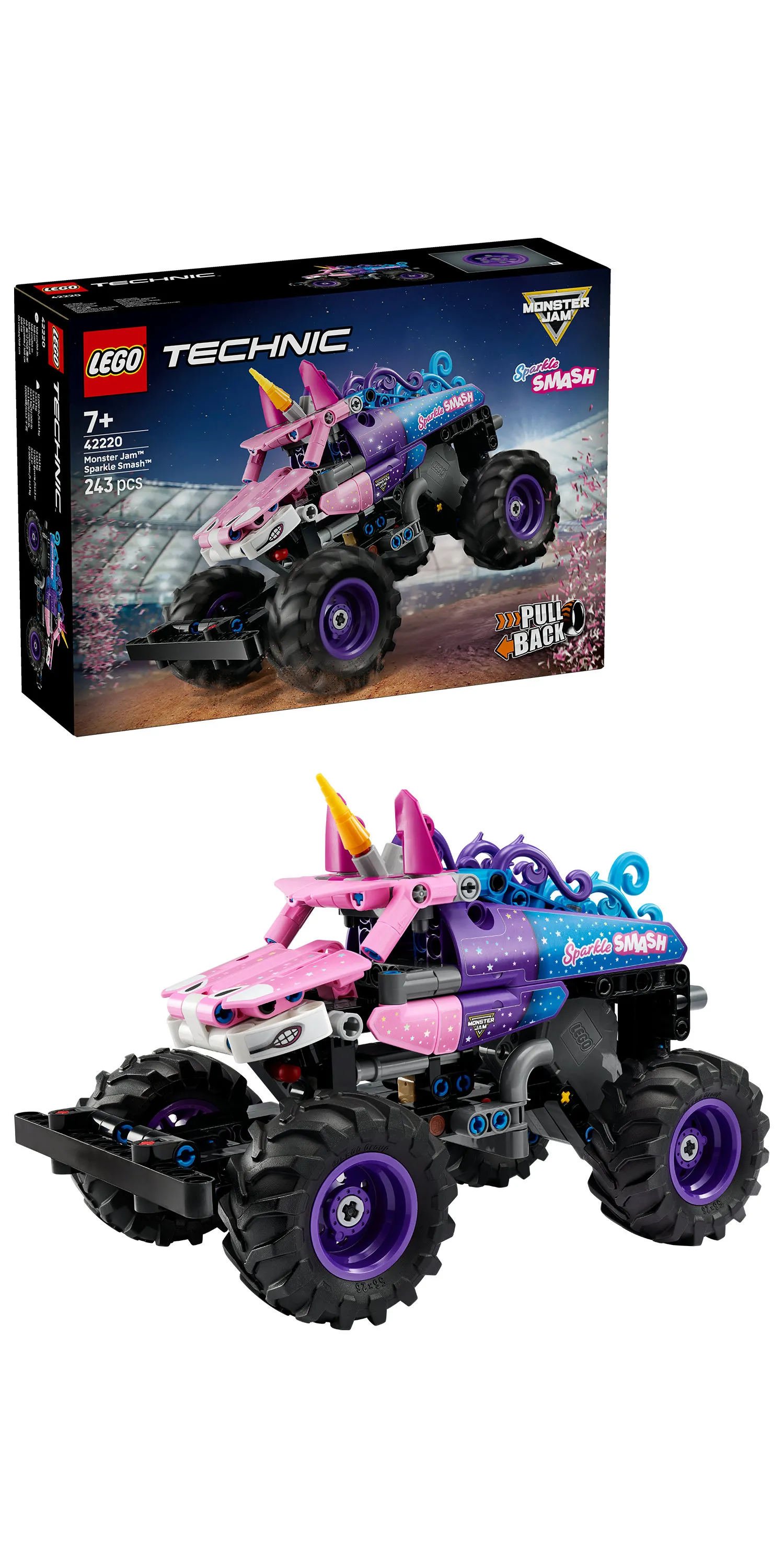 LEGO Technic Monster Jam Sparkle Smash 42220