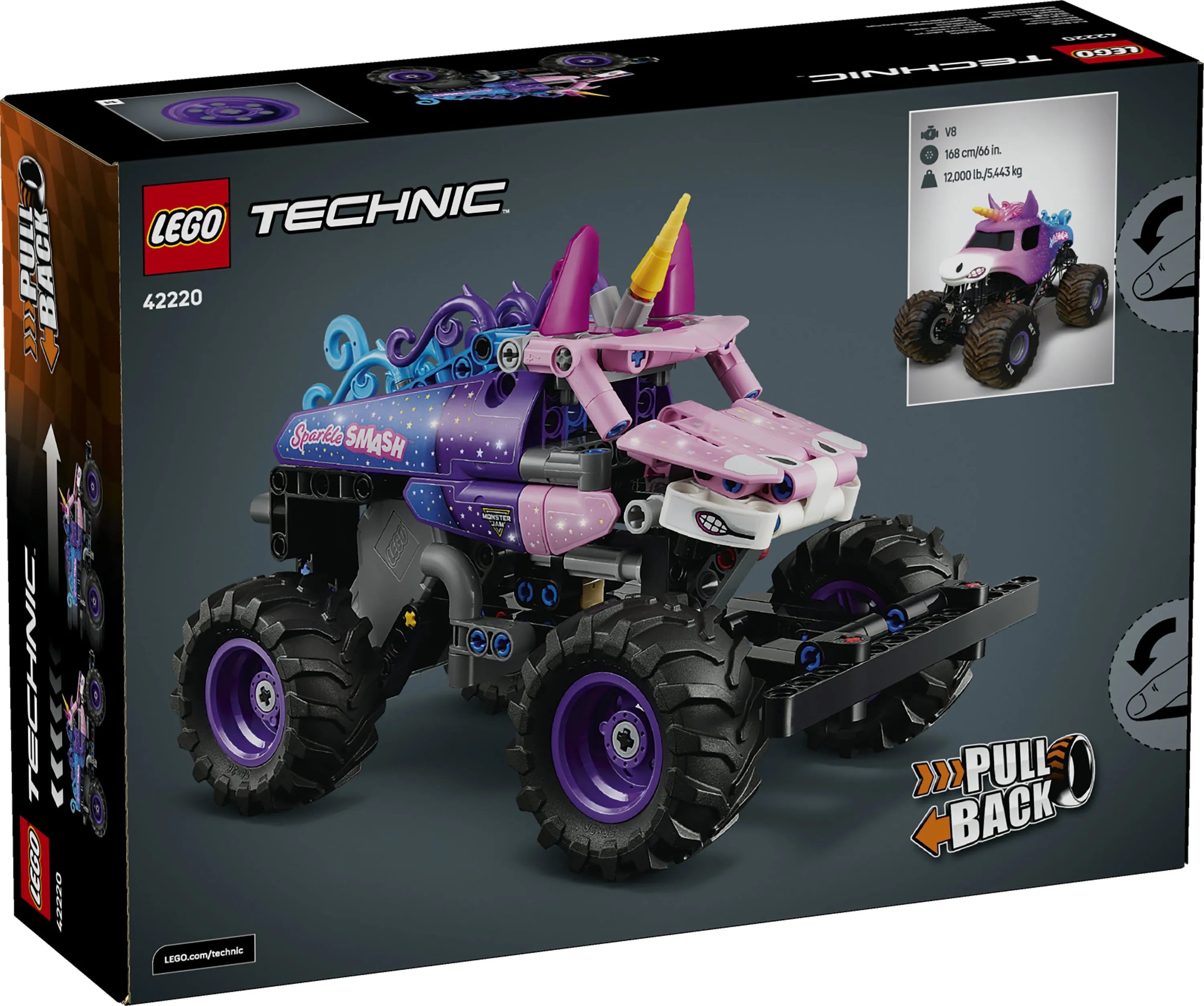 LEGO Technic Monster Jam Sparkle Smash 42220