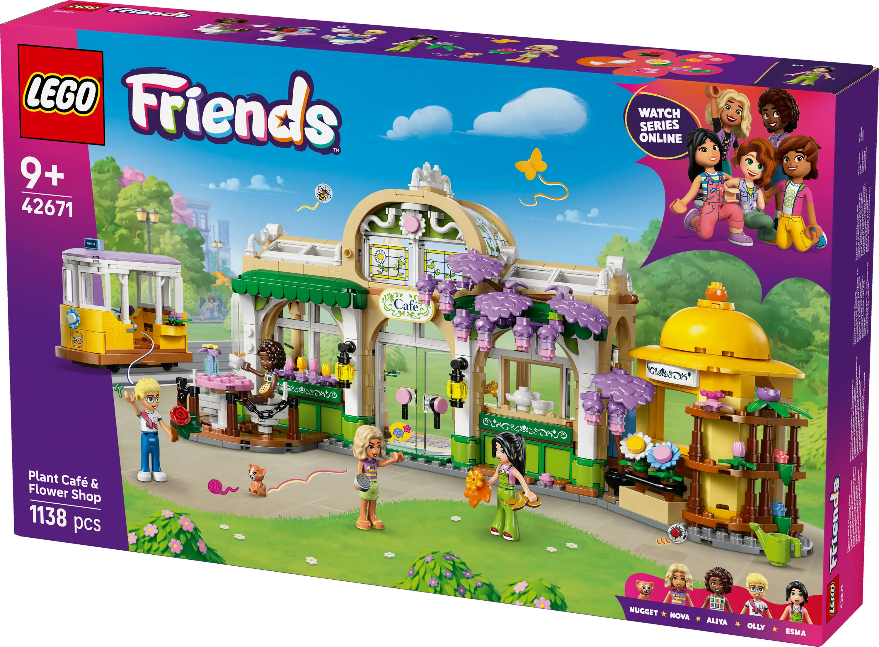 LEGO Friends Kasvikahvila ja kukkakauppa 42671