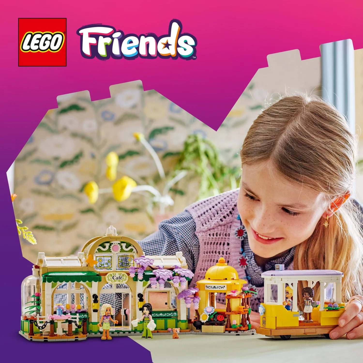 LEGO Friends Kasvikahvila ja kukkakauppa 42671