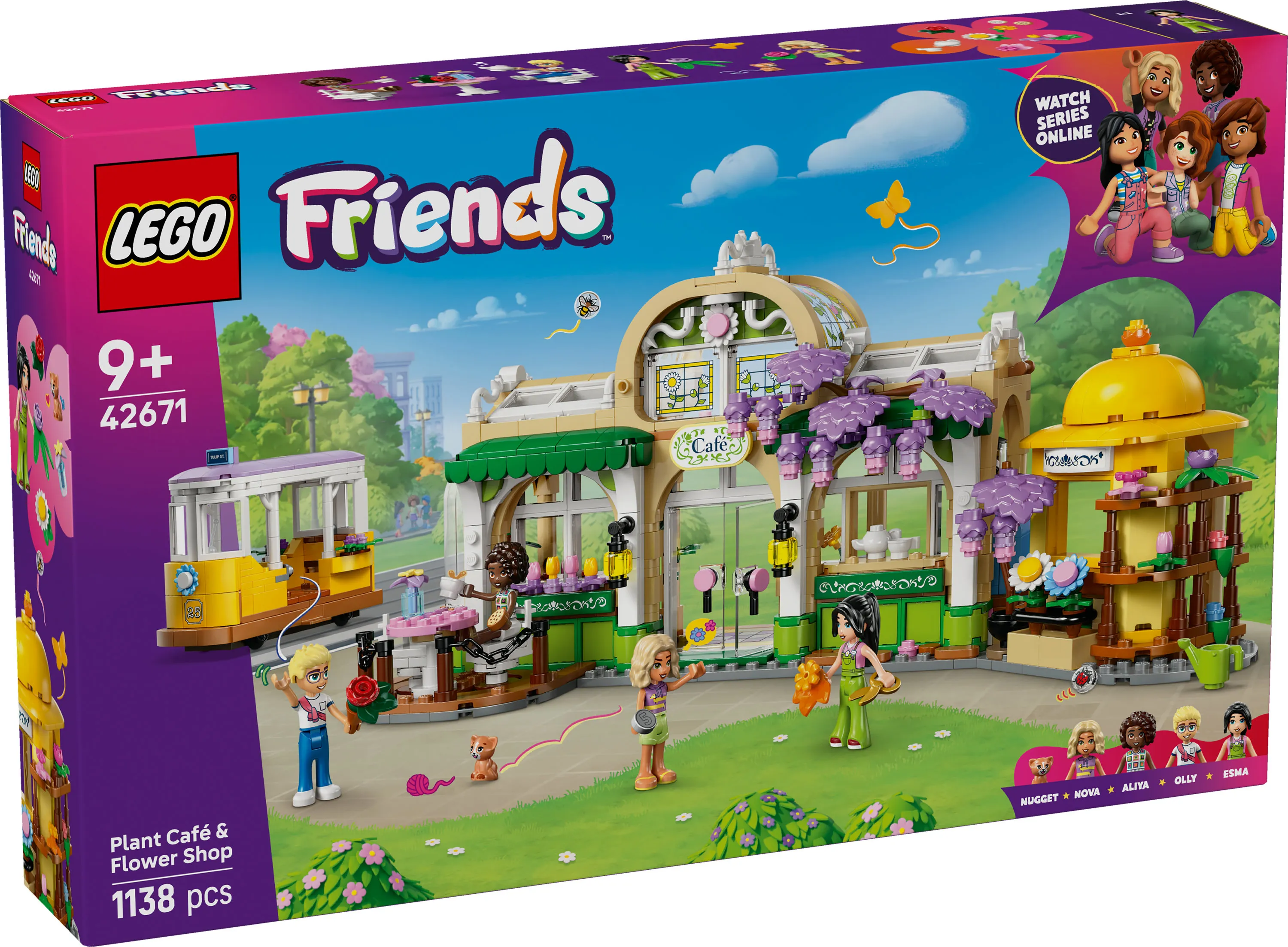 LEGO Friends Kasvikahvila ja kukkakauppa 42671