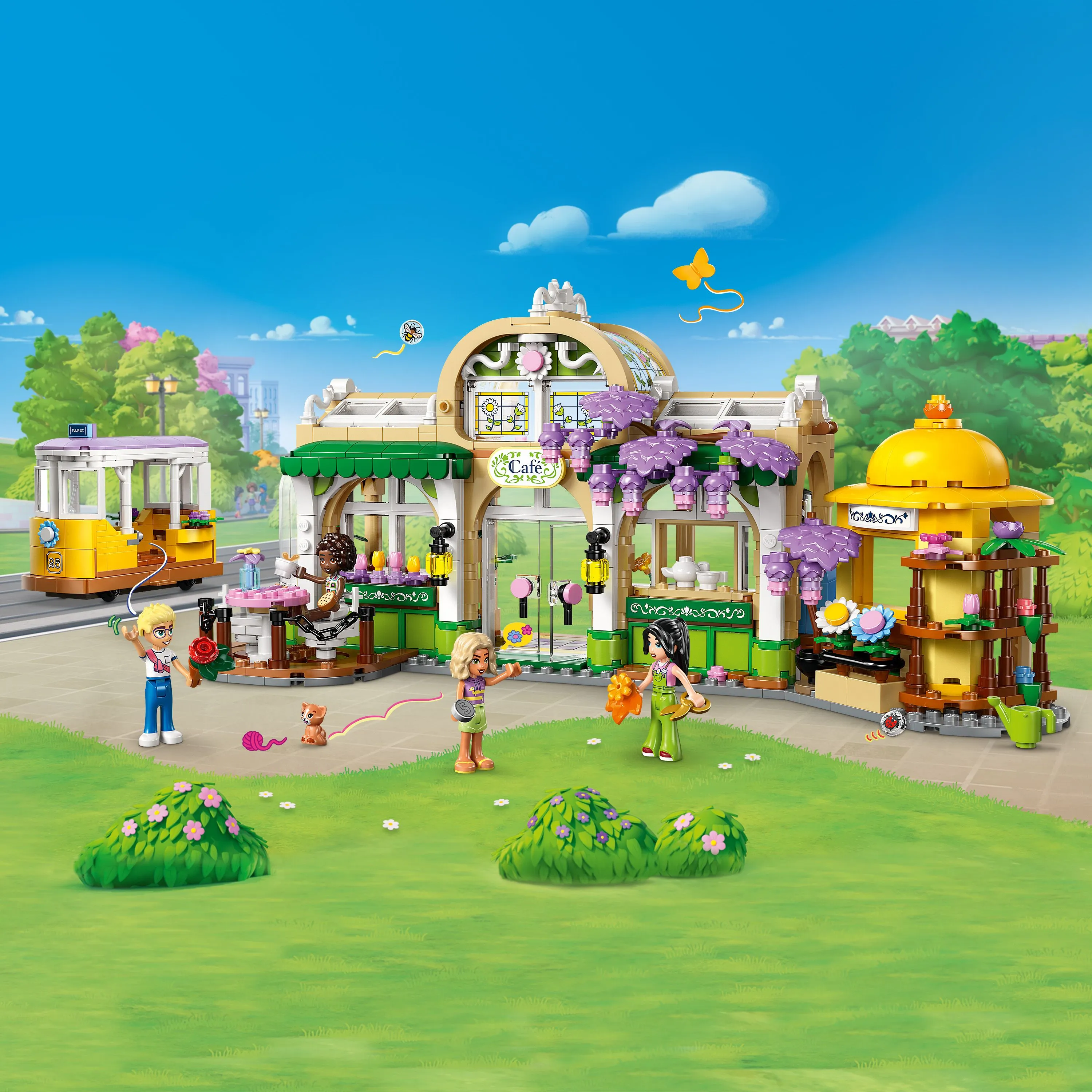 LEGO Friends Kasvikahvila ja kukkakauppa 42671