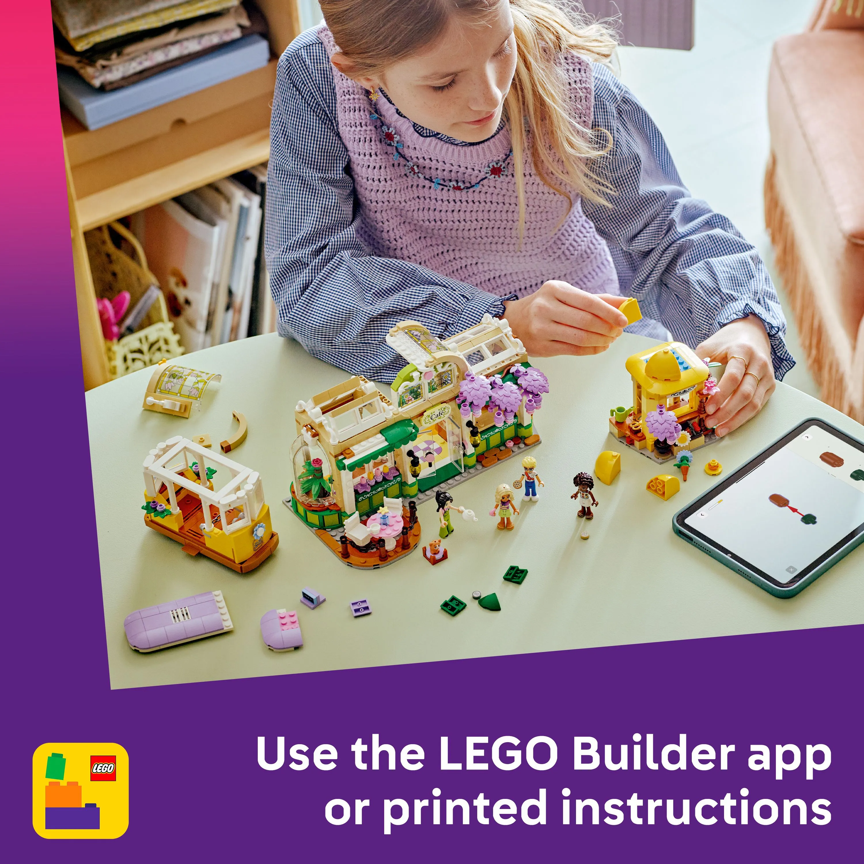 LEGO Friends Kasvikahvila ja kukkakauppa 42671