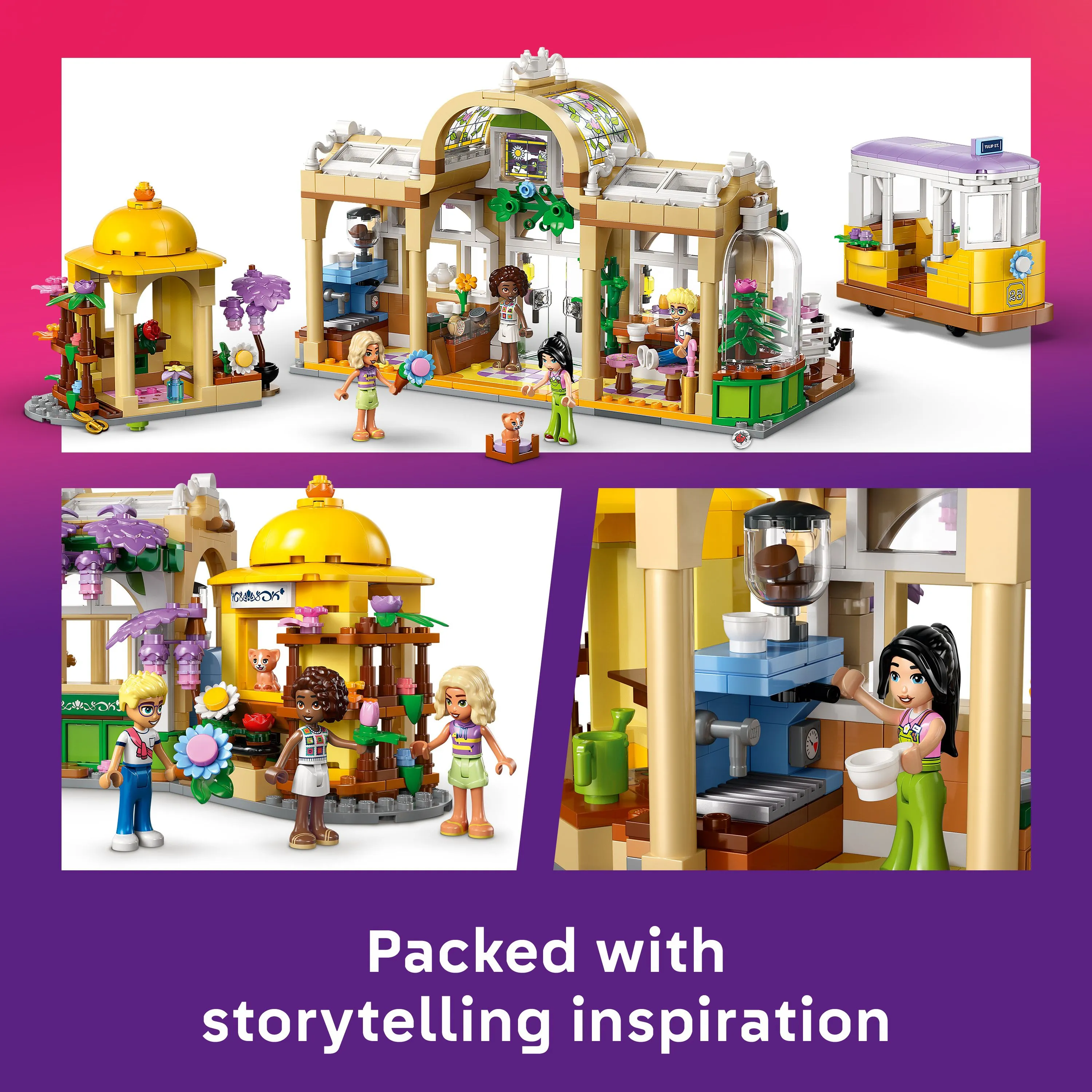 LEGO Friends Kasvikahvila ja kukkakauppa 42671