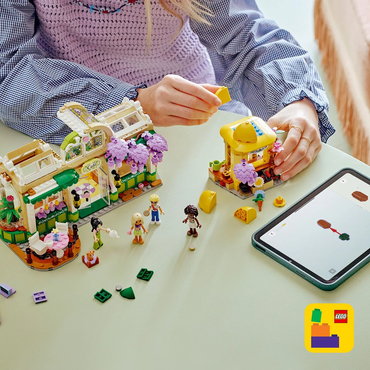 LEGO Friends Kasvikahvila ja kukkakauppa 42671