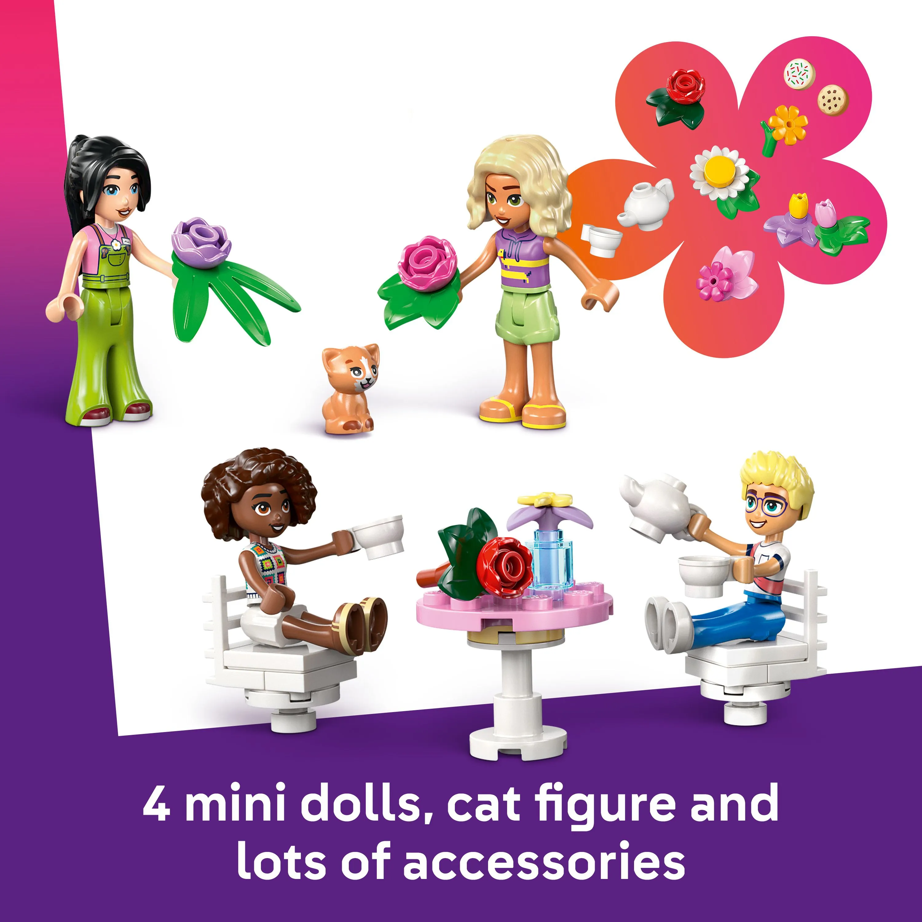 LEGO Friends Kasvikahvila ja kukkakauppa 42671