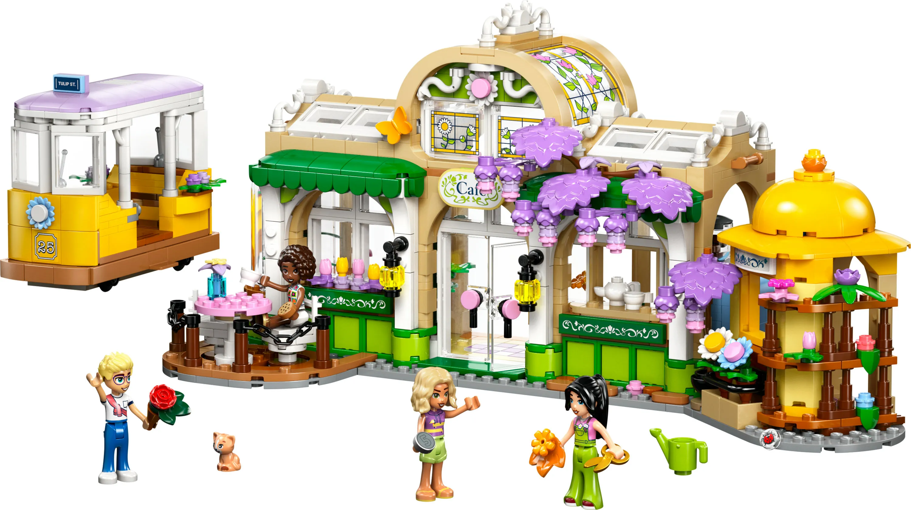 LEGO Friends Kasvikahvila ja kukkakauppa 42671