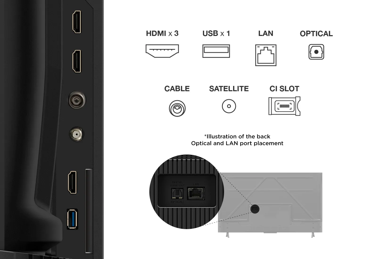 TCL 50V6C 50" 4K LED Google TV, 60 Hz, Dolby Vision, HDR10+ TCL 50V6C 50" 4K LED Google TV, 60 Hz, Dolby Vision, HDR10+