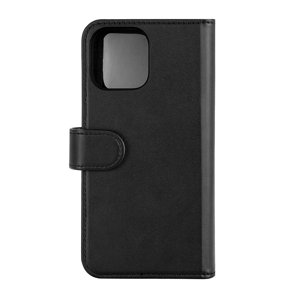GEAR Wallet 7 Cards, iPhone 13 Pro Max - 2-in-1 Wallet Case, Black
