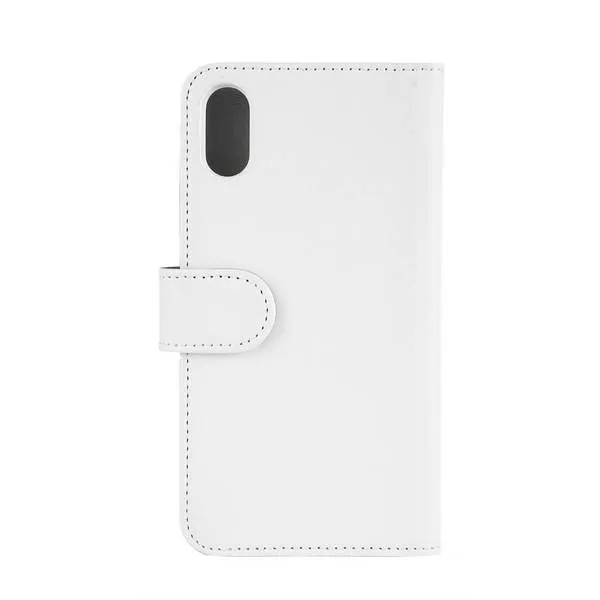 GEAR Wallet, iPhone XR - pl&aring;nboksfodral, Vit