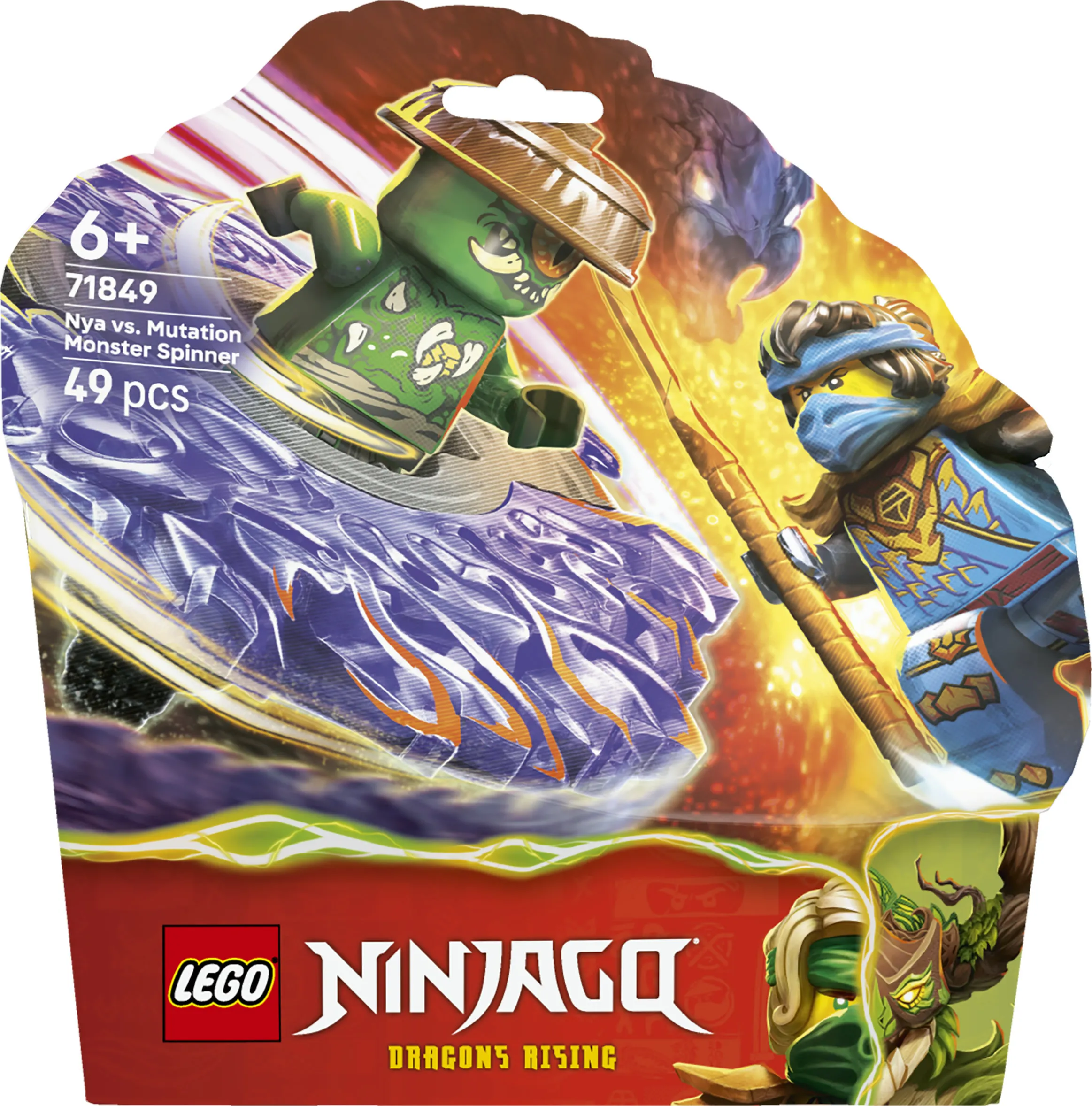 LEGO NINJAGO Nya mot mutationsmonsterspinner 71849