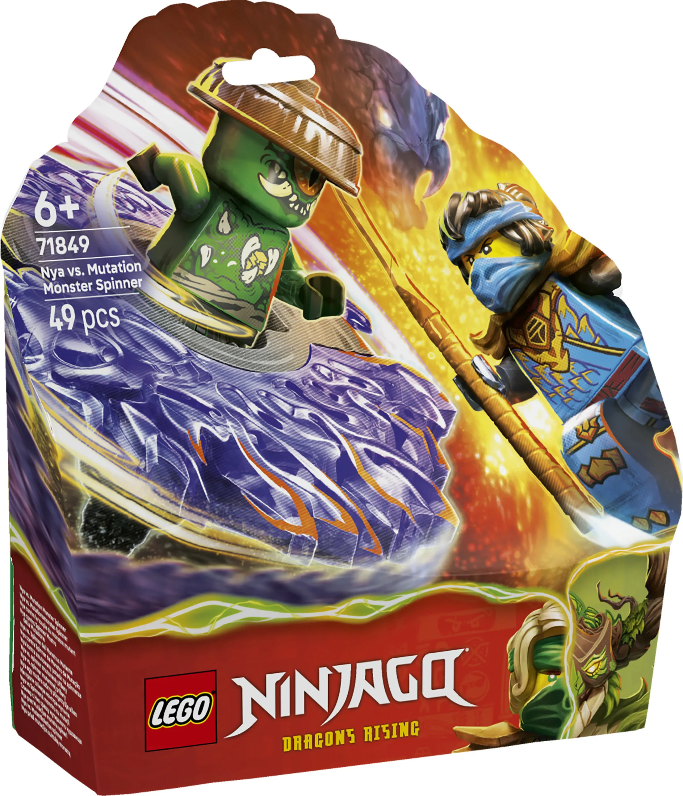 LEGO NINJAGO Nya mot mutationsmonsterspinner 71849