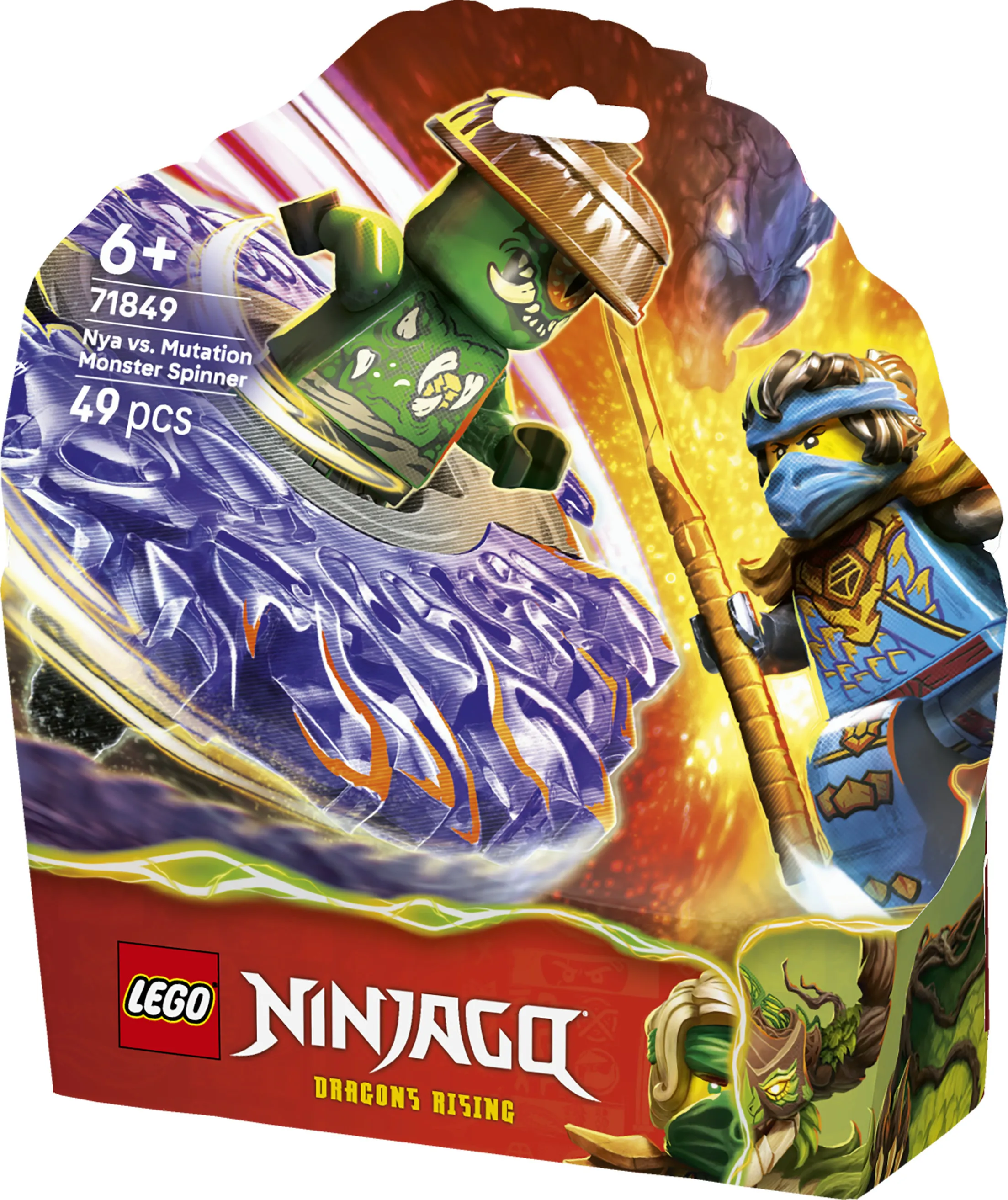 LEGO NINJAGO Nya mot mutationsmonsterspinner 71849