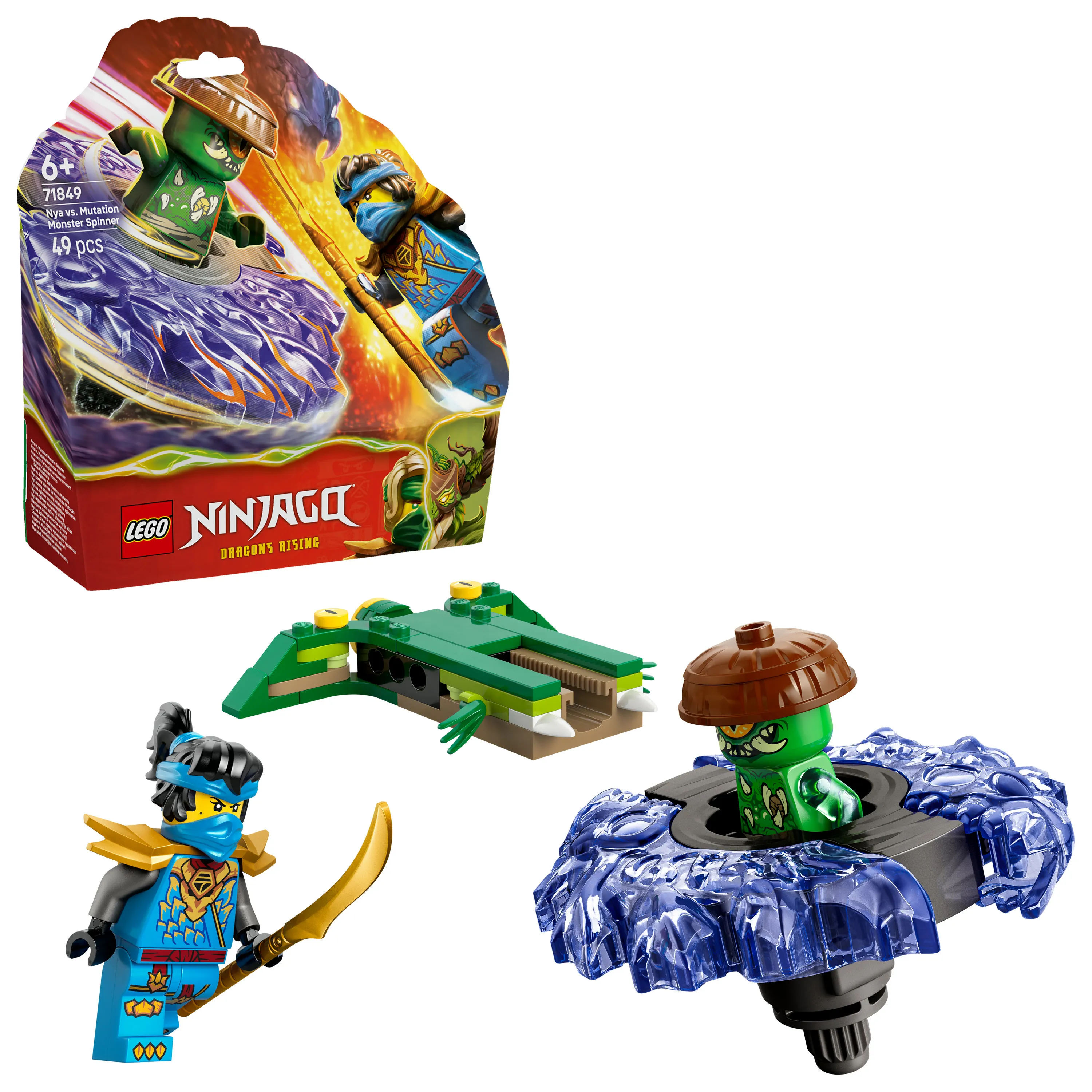 LEGO NINJAGO Nya mot mutationsmonsterspinner 71849