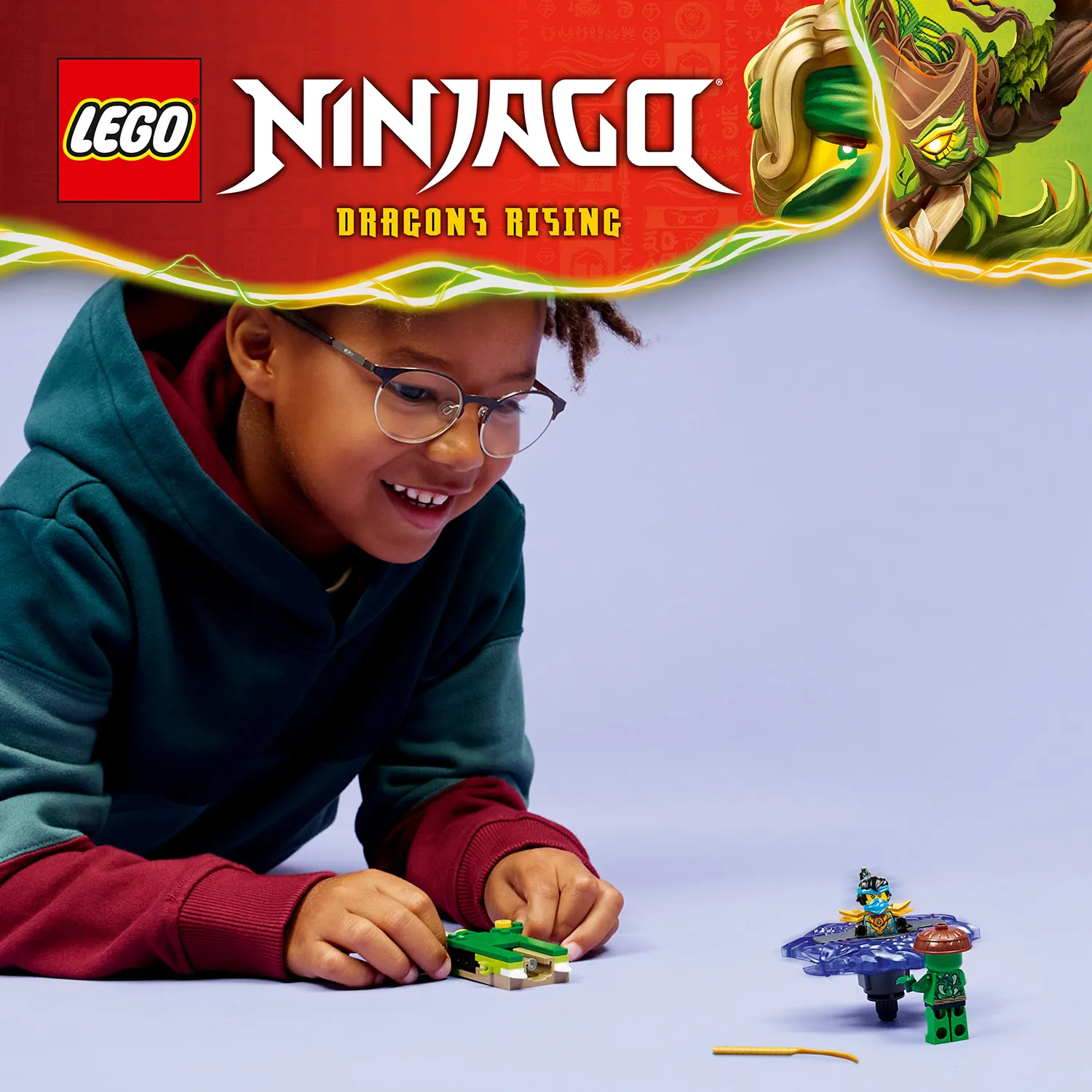 LEGO NINJAGO Nya mot mutationsmonsterspinner 71849