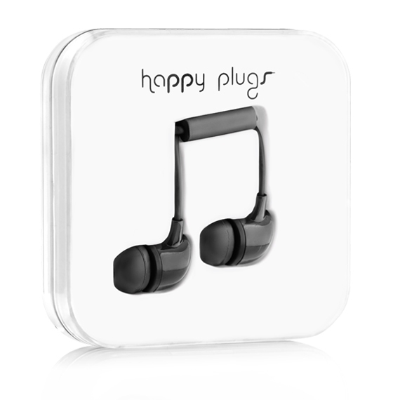 Happy Plugs In-Ear Black